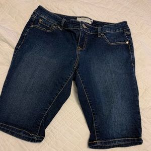 Torrid denim Bermuda shorts